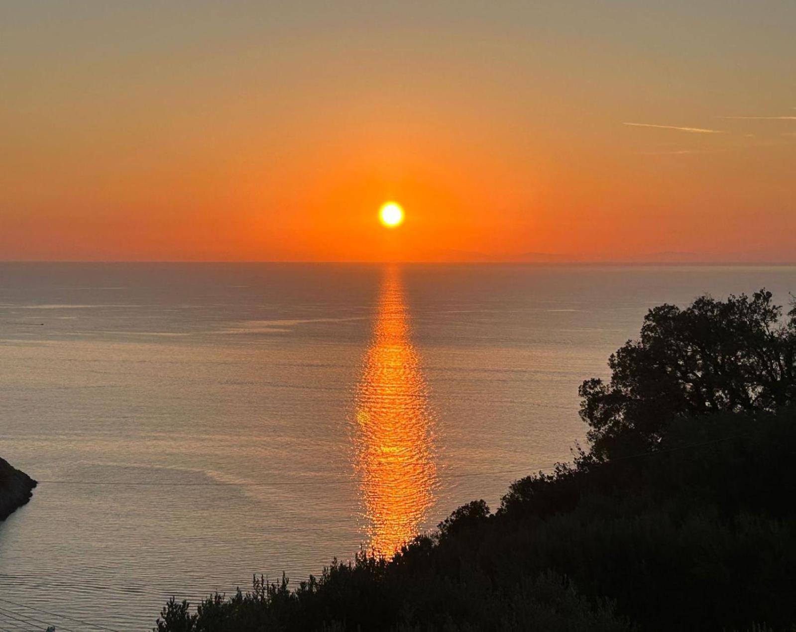 Villa Velta Sea Sunset ポルト・サント・ステーファノ エクステリア 写真